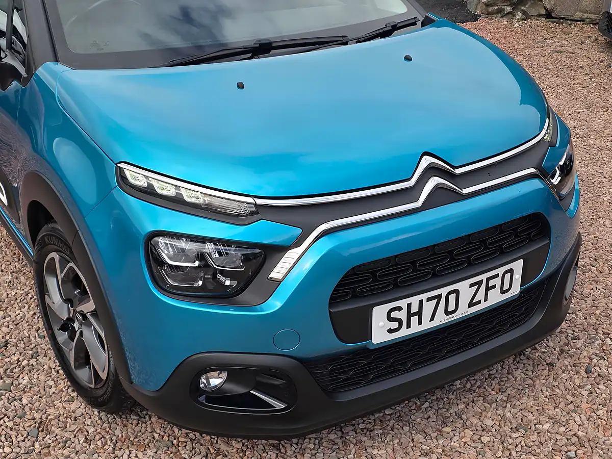 Used 2020 Citroen C3 Flair Spring Blue Metallic - Interior and Exterior details 2