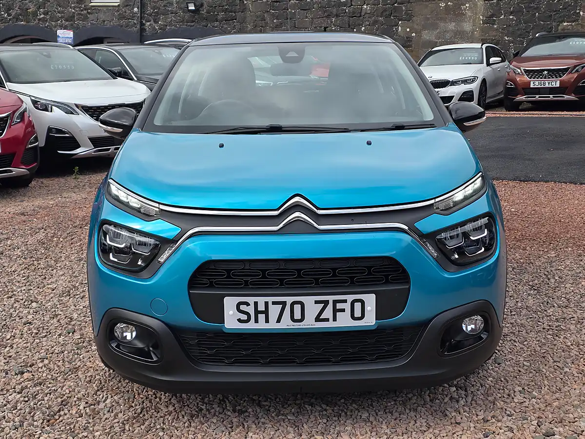 Used 2020 Citroen C3 Flair Spring Blue Metallic - Interior and Exterior details 3