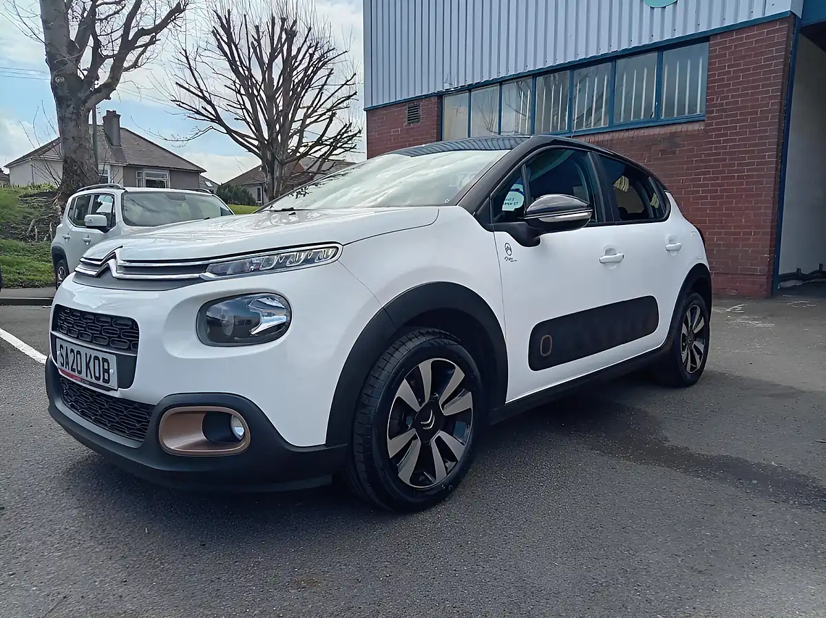 Used 2020 Citroen C3 Origins White - Front View