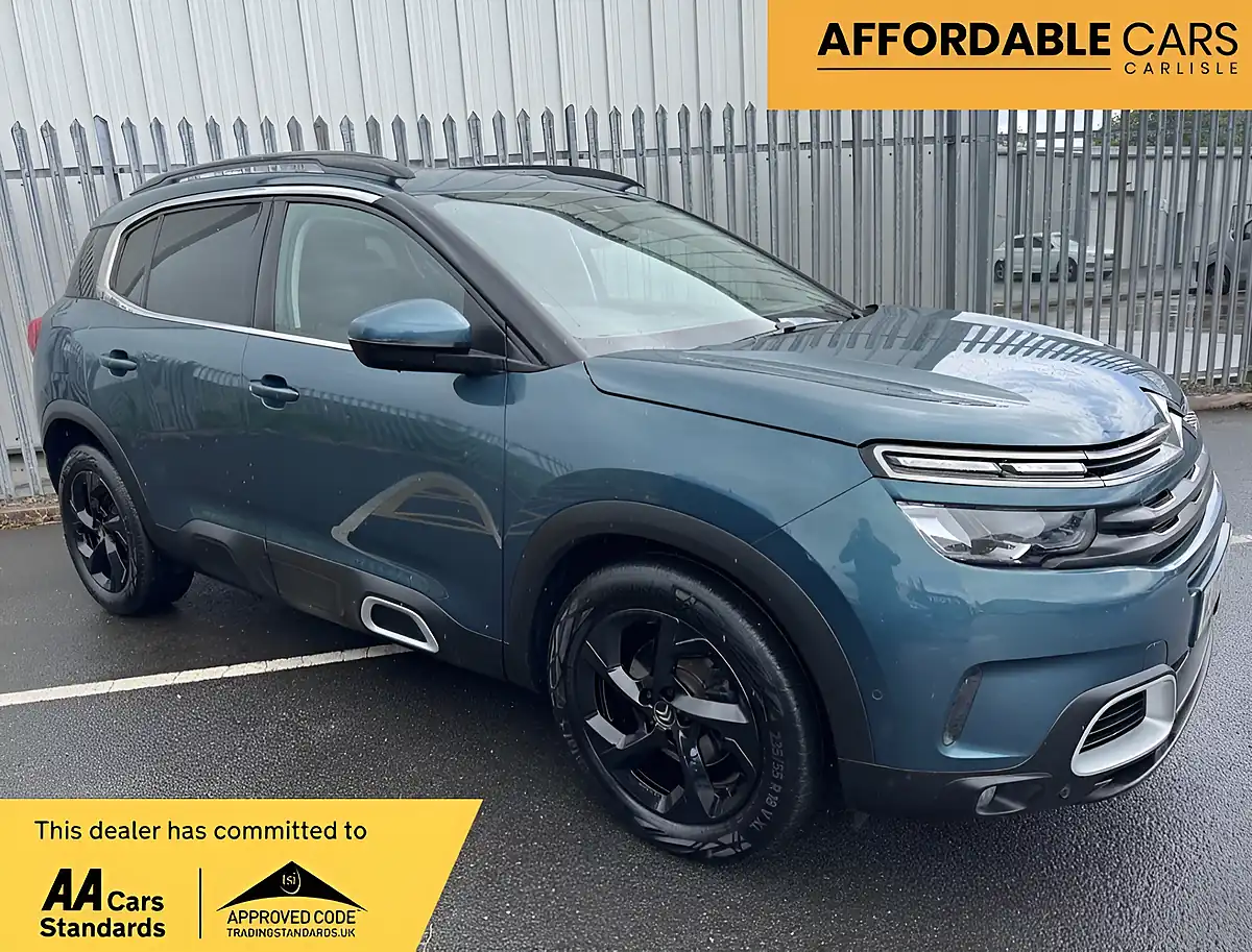 Used 2020 Citroen C5 Aircross Flair Blue - Front View