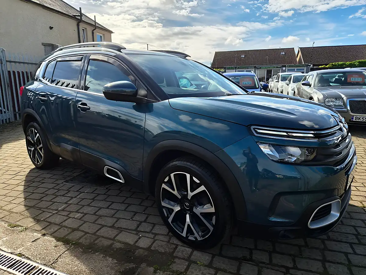 Used 2020 Citroen C5 Aircross Flair Plus Blue - Front View