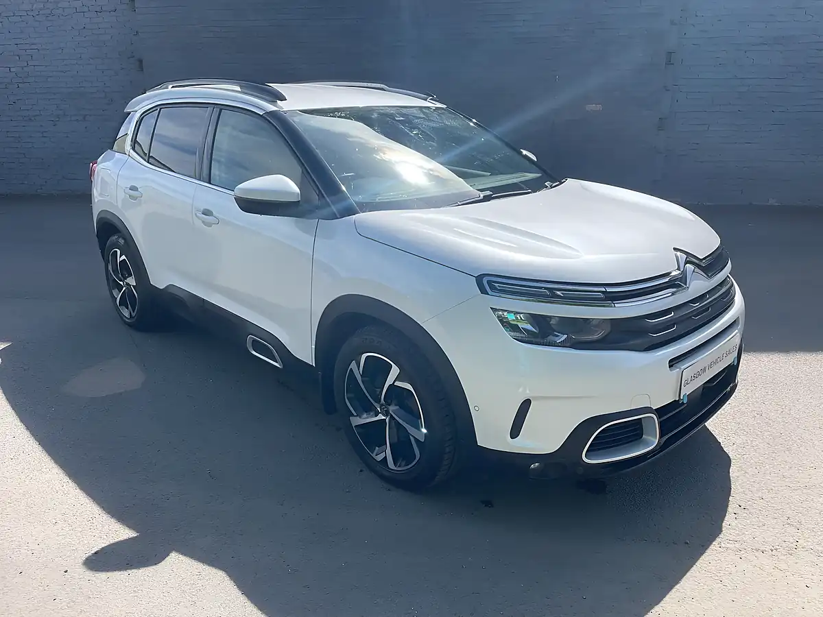 Used 2020 Citroen C5 Aircross Flair White - Front View