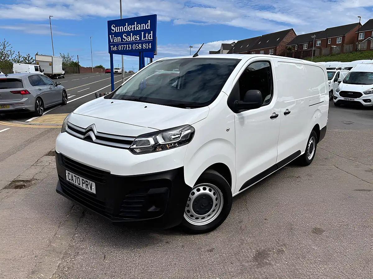 Used 2020 Citroen Dispatch Enterprise Xl White - Front View