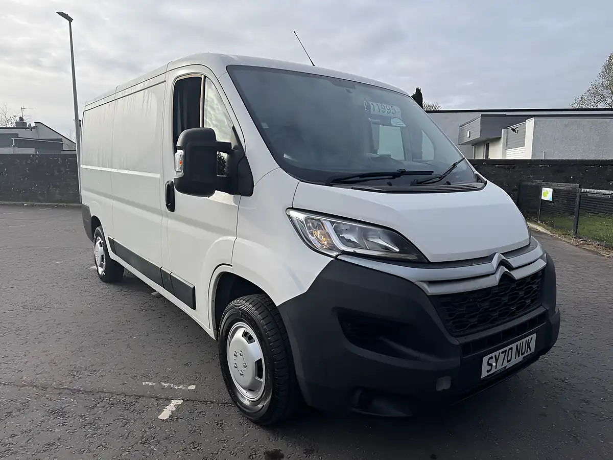 Used 2020 Citroen Relay 35 X White - Front View