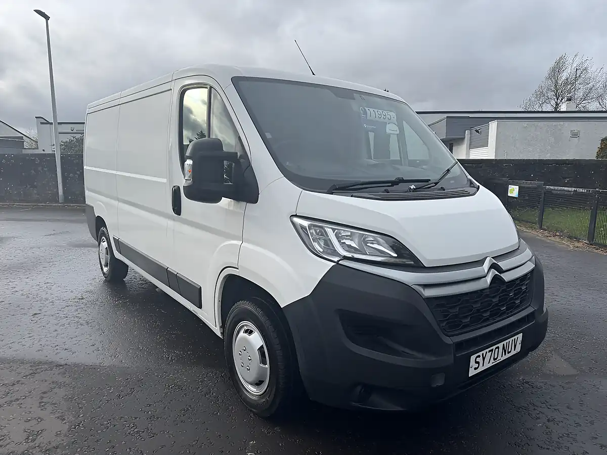 Used 2020 Citroen Relay X White - Front View