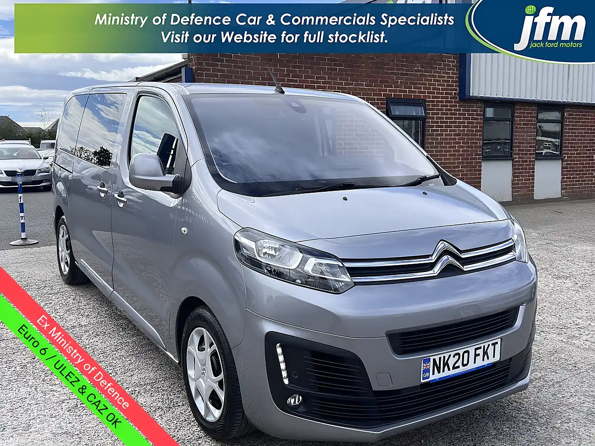 Used 2020 Citroen Spacetourer Feel M Artense Grey Met - Front View