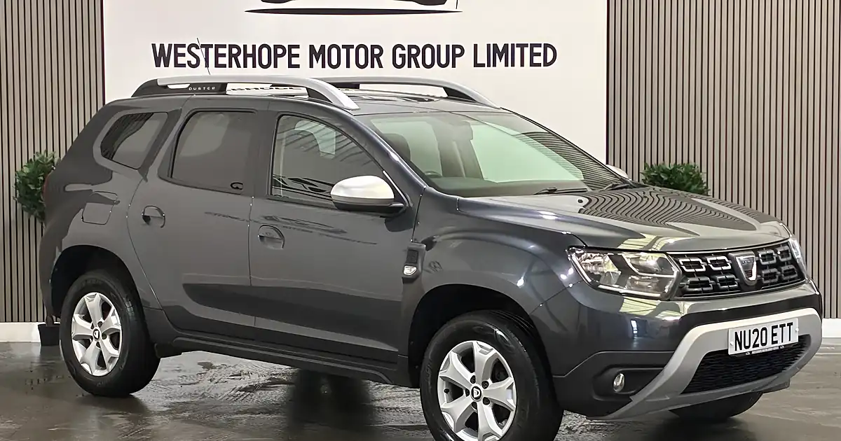 Used 2020 Dacia Duster Comfort Grey - Front View