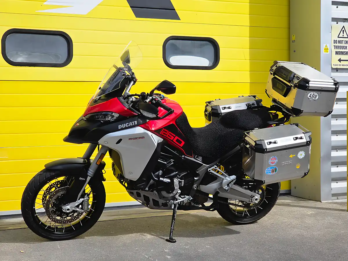 Used 2020 Ducati Multistrada 1260 S Enduro Red - Interior and Exterior details 7