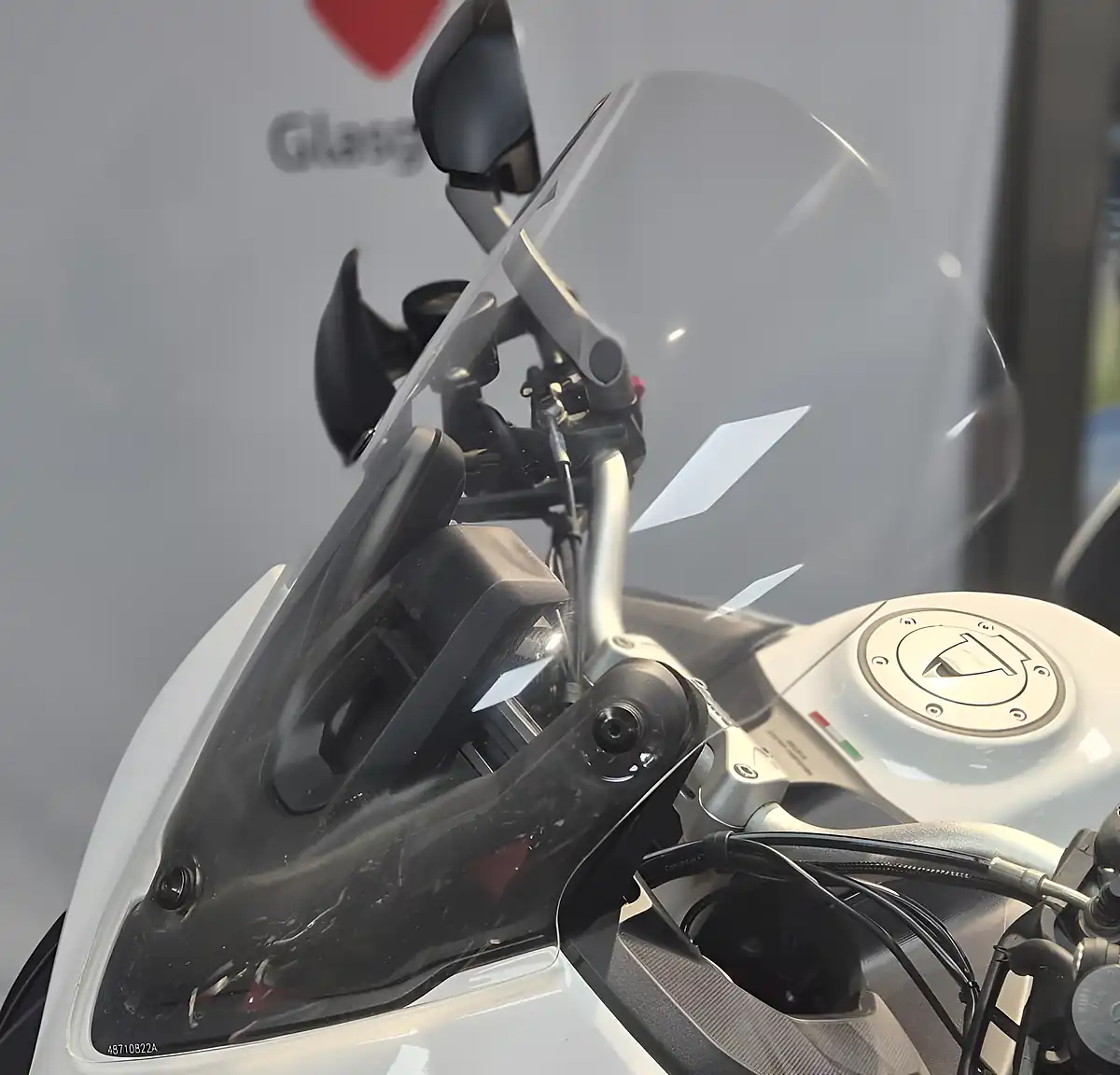 Used 2020 Ducati Multistrada 950 S Spoked Gp White - Interior and Exterior details 3