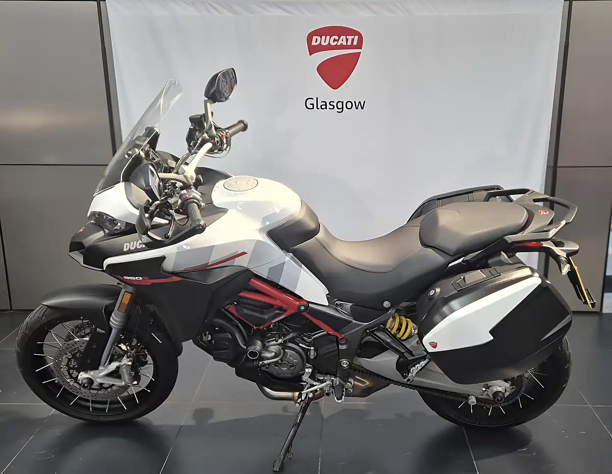 Used 2020 Ducati Multistrada 950 S Spoked Gp White - Interior and Exterior details 2