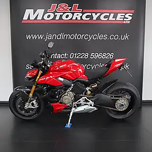 Used 2020 Ducati Streetfighter V4 S Red - Interior and Exterior details 5