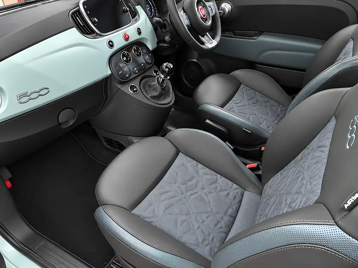Used 2020 Fiat 500 Launch Edition Dew Green - Interior and Exterior details 12