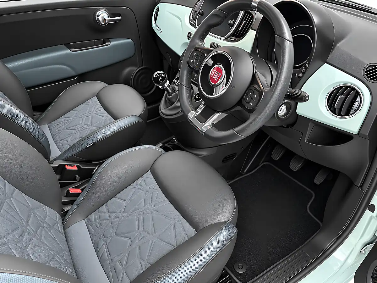 Used 2020 Fiat 500 Launch Edition Dew Green - Interior and Exterior details 19