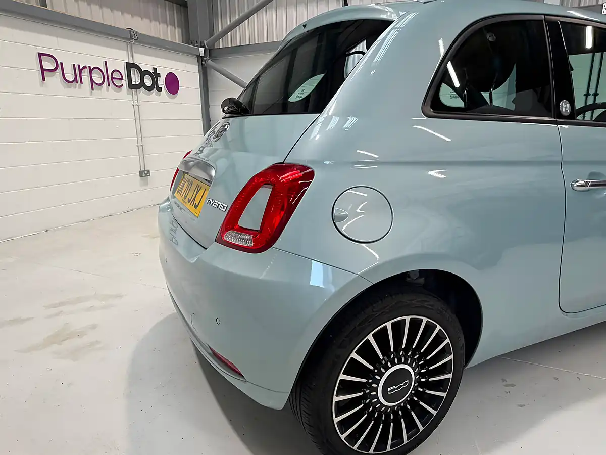 Used 2020 Fiat 500 Launch Edition Dew Green - Interior and Exterior details 2