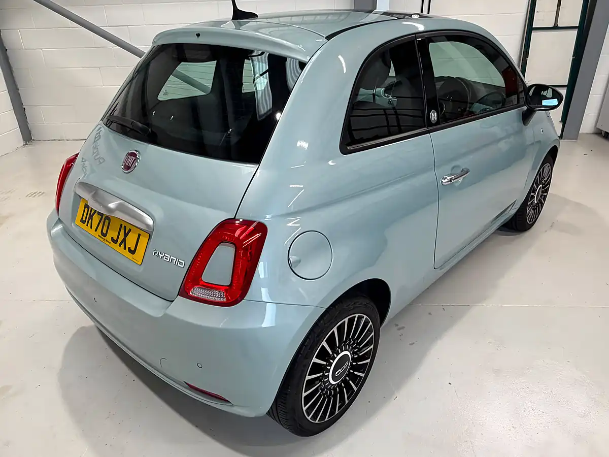 Used 2020 Fiat 500 Launch Edition Dew Green - Interior and Exterior details 4