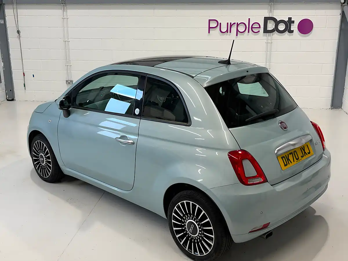 Used 2020 Fiat 500 Launch Edition Dew Green - Interior and Exterior details 7