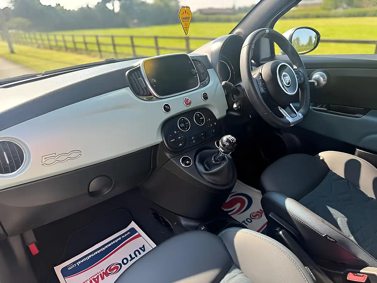 Used 2020 Fiat 500 Launch Edition Green - Interior and Exterior details 14
