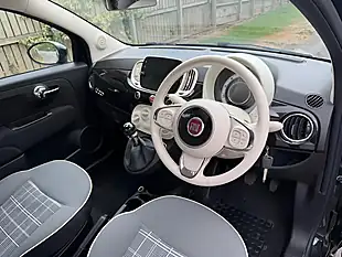 Used 2020 Fiat 500 Lounge Black - Interior and Exterior details 10