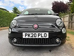 Used 2020 Fiat 500 Lounge Black - Interior and Exterior details 2