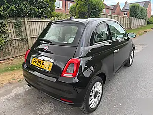 Used 2020 Fiat 500 Lounge Black - Interior and Exterior details 5