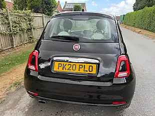 Used 2020 Fiat 500 Lounge Black - Interior and Exterior details 6