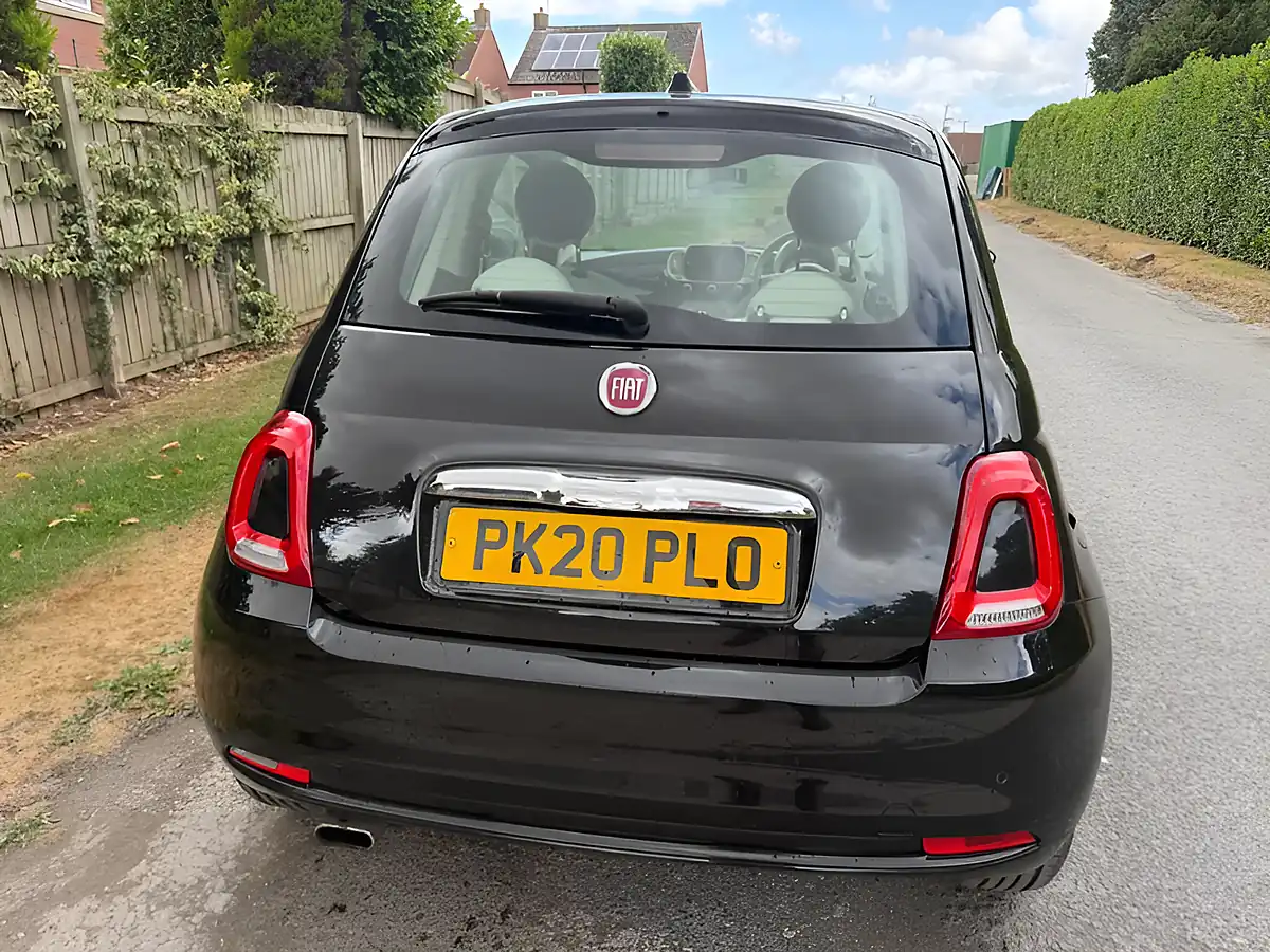 Used 2020 Fiat 500 Lounge Black - Interior and Exterior details 6