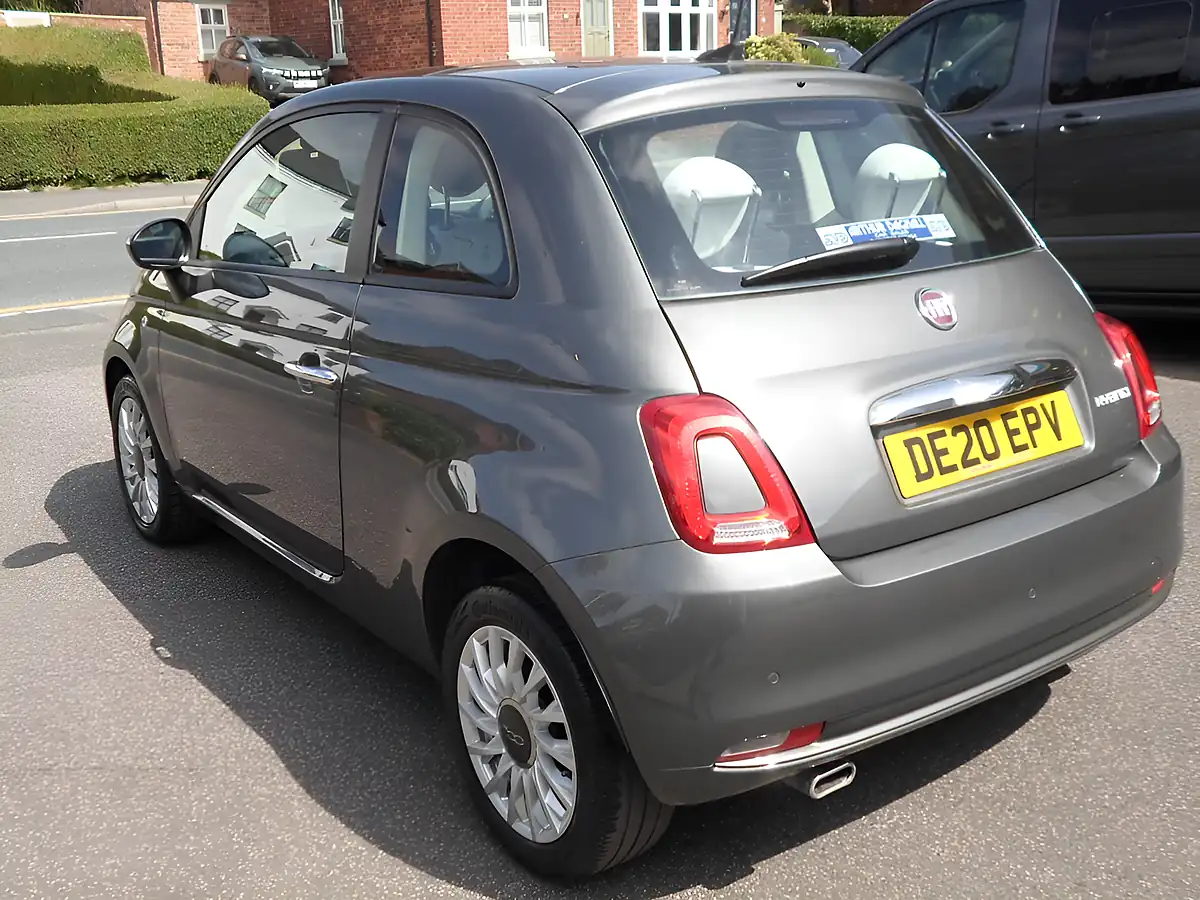 Used 2020 Fiat 500 Lounge Grigio Moda - Interior and Exterior details 2