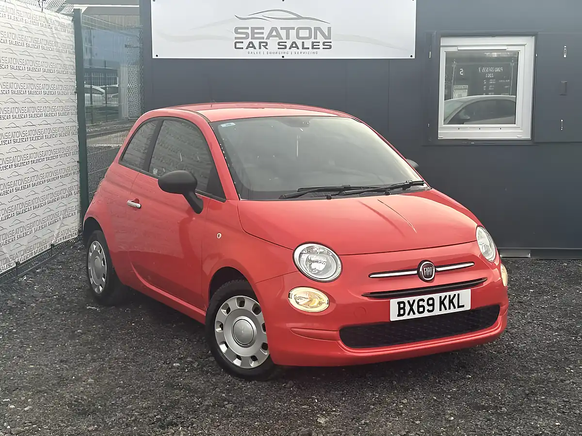 Used 2020 Fiat 500 Pop Pink - Front View