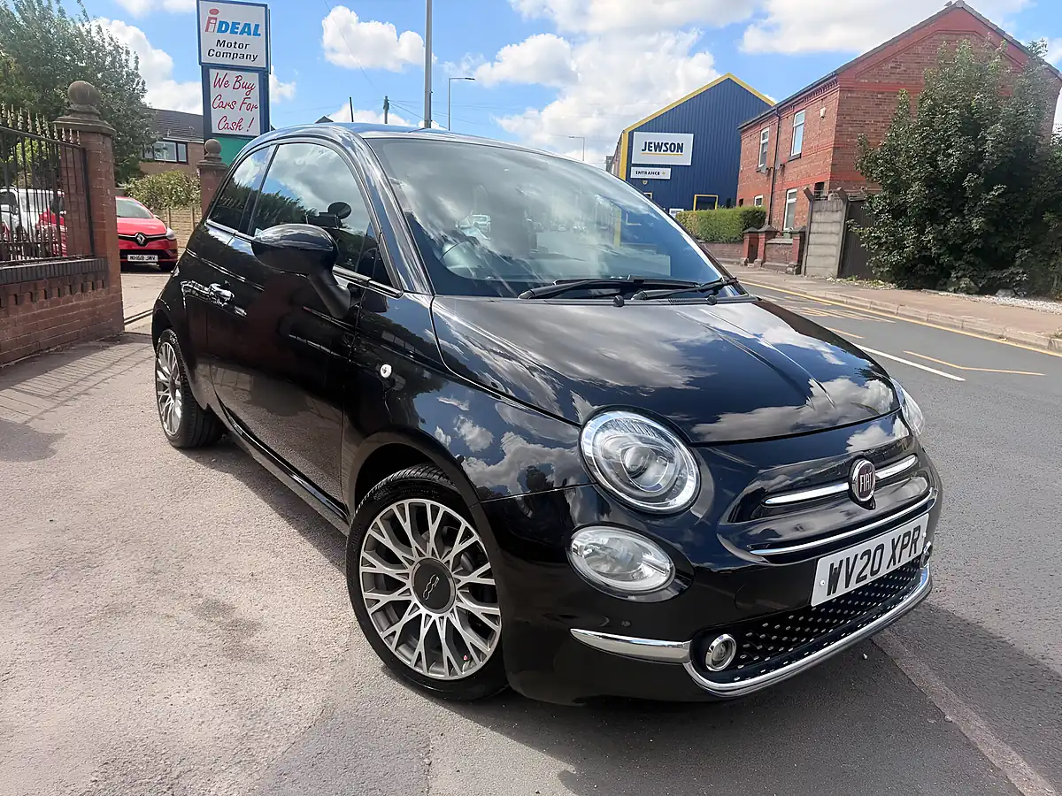 Used 2020 Fiat 500 Star Black - Front View