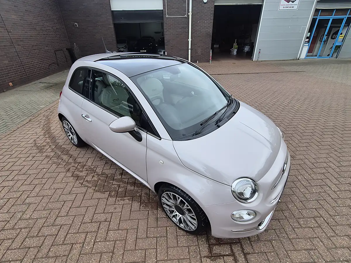 Used 2020 Fiat 500 Star Powder Pink - Interior and Exterior details 10