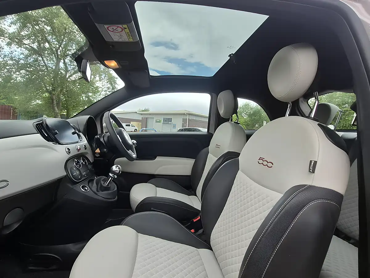 Used 2020 Fiat 500 Star Powder Pink - Interior and Exterior details 14