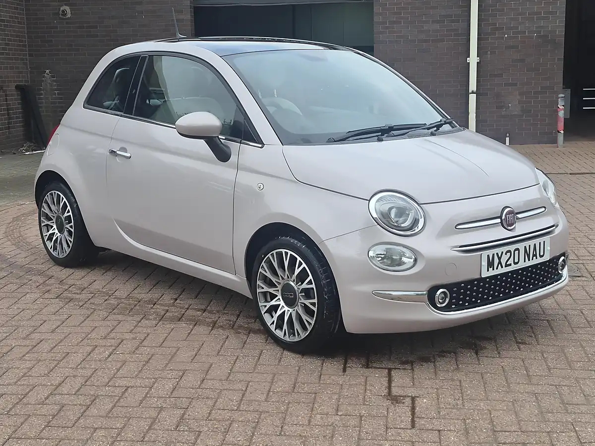 Used 2020 Fiat 500 Star Powder Pink - Interior and Exterior details 2