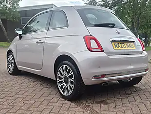 Used 2020 Fiat 500 Star Powder Pink - Interior and Exterior details 6