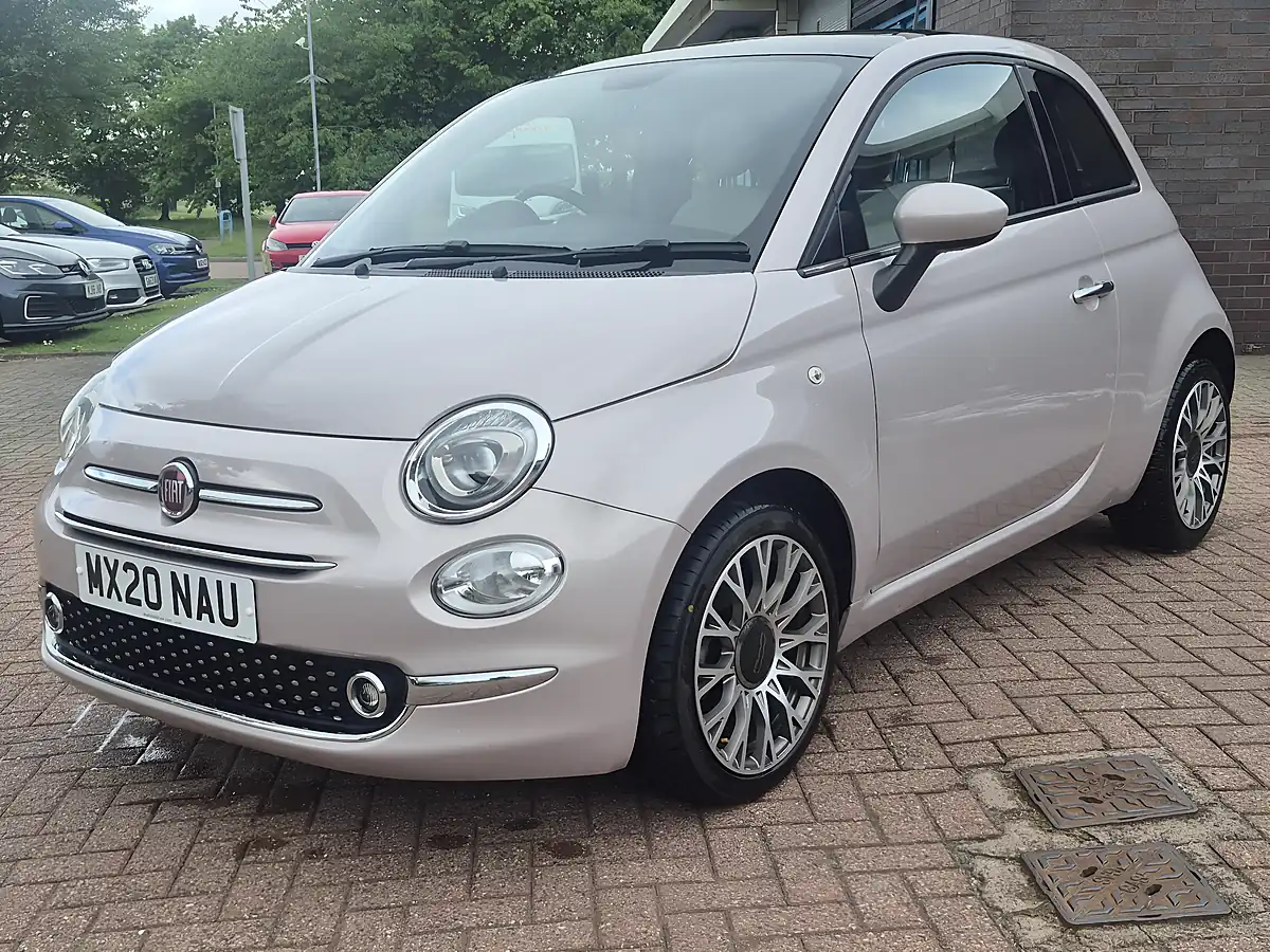 Used 2020 Fiat 500 Star Powder Pink - Interior and Exterior details 8