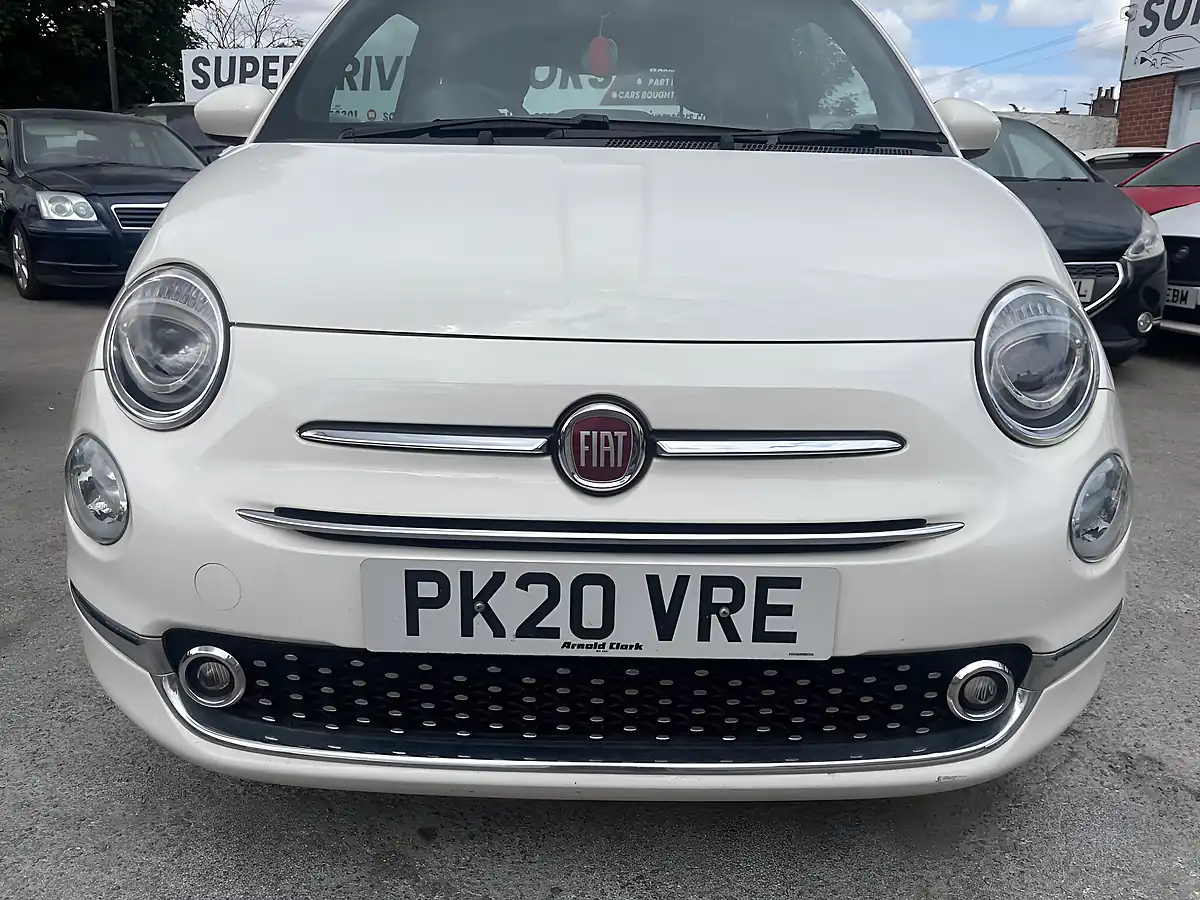 Used 2020 Fiat 500 Star White - Interior and Exterior details 2