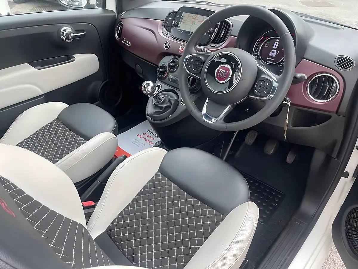 Used 2020 Fiat 500 Star White - Interior and Exterior details 20