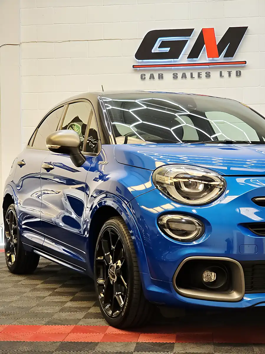 Used 2020 Fiat 500X Sport Blue - Interior and Exterior details 2