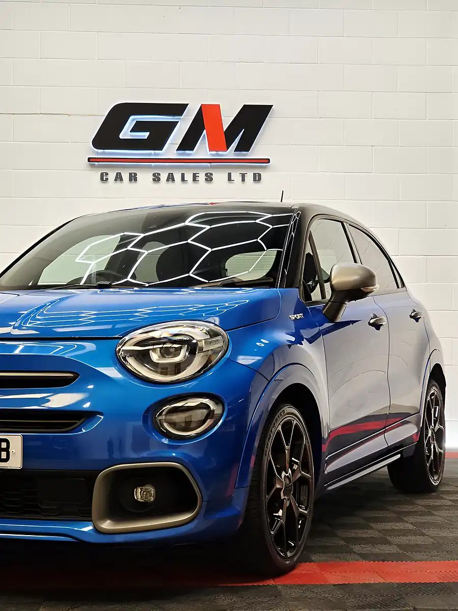 Used 2020 Fiat 500X Sport Blue - Interior and Exterior details 4