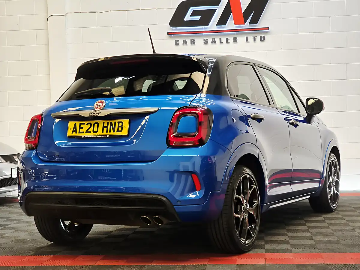 Used 2020 Fiat 500X Sport Blue - Interior and Exterior details 8