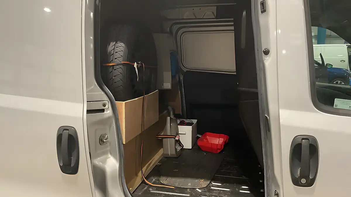 Used 2020 Fiat Doblo Maxi Cargo Tec Grey - Interior and Exterior details 10