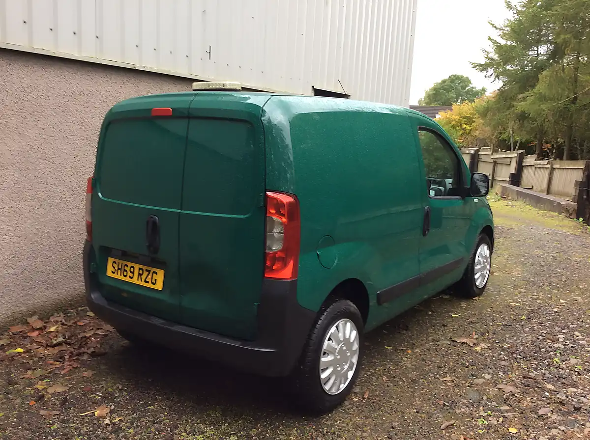 Used 2020 Fiat Fiorino Cargo Green - Interior and Exterior details 3