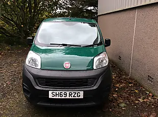 Used 2020 Fiat Fiorino Cargo Green - Interior and Exterior details 8