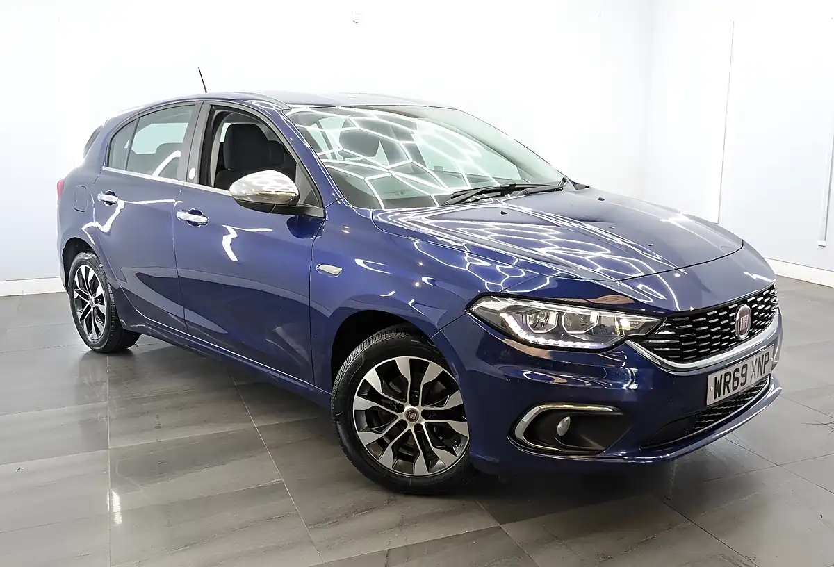 Used 2020 Fiat Tipo Mirror Mirror Blue - Front View