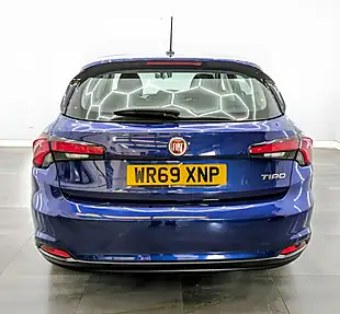 Used 2020 Fiat Tipo Mirror Mirror Blue - Interior and Exterior details 7