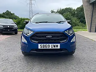 Used 2020 Ford Ecosport ST-Line Blue - Interior and Exterior details 2