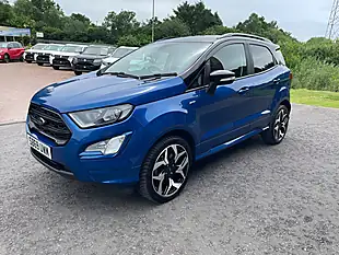 Used 2020 Ford Ecosport ST-Line Blue - Interior and Exterior details 3