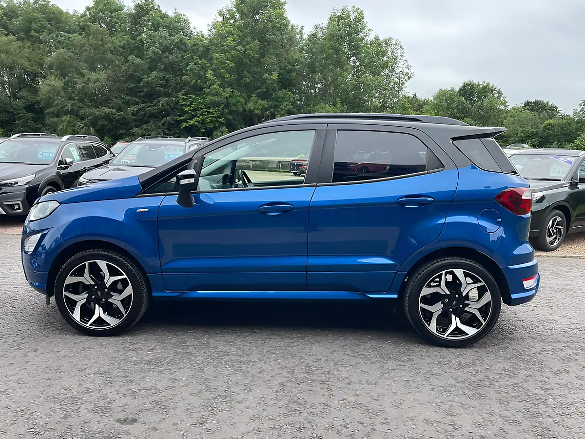 Used 2020 Ford Ecosport ST-Line Blue - Interior and Exterior details 4