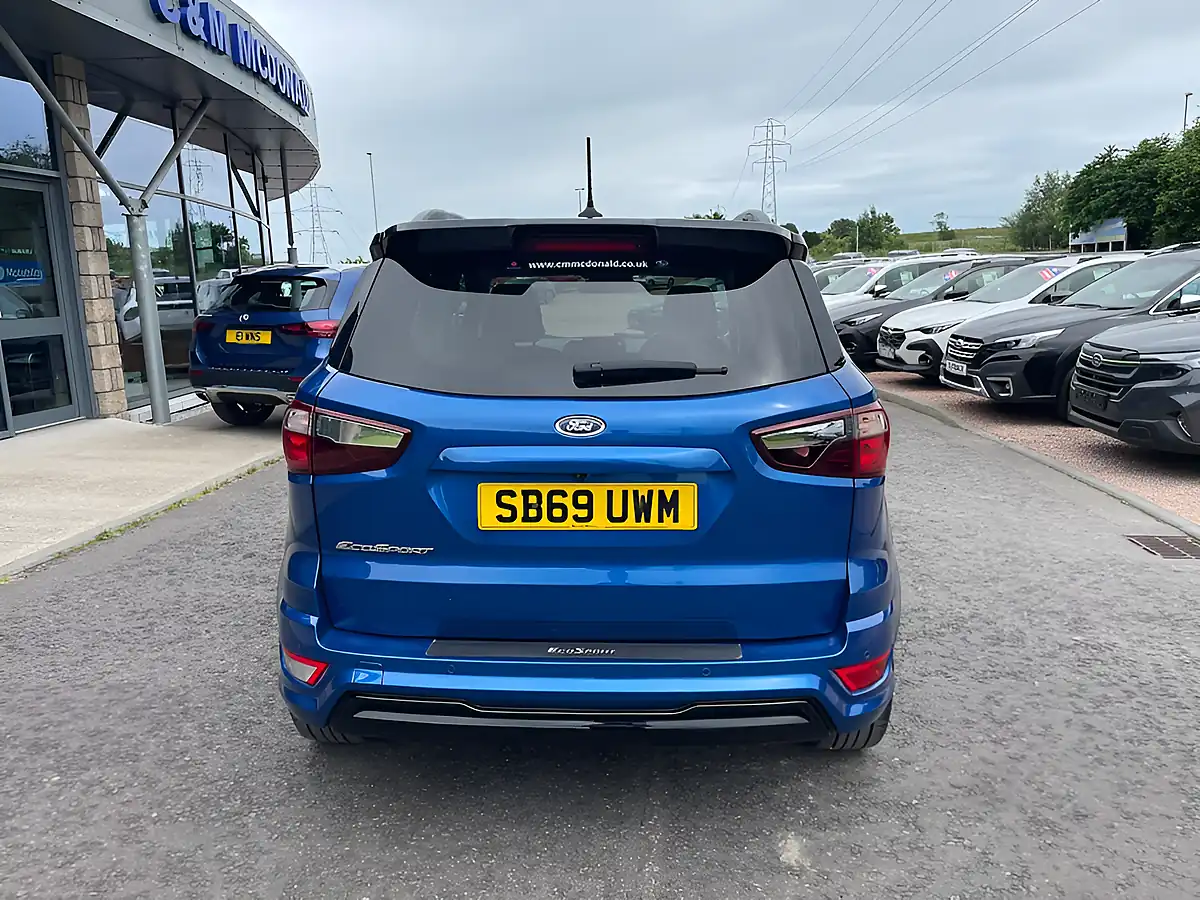 Used 2020 Ford Ecosport ST-Line Blue - Interior and Exterior details 6