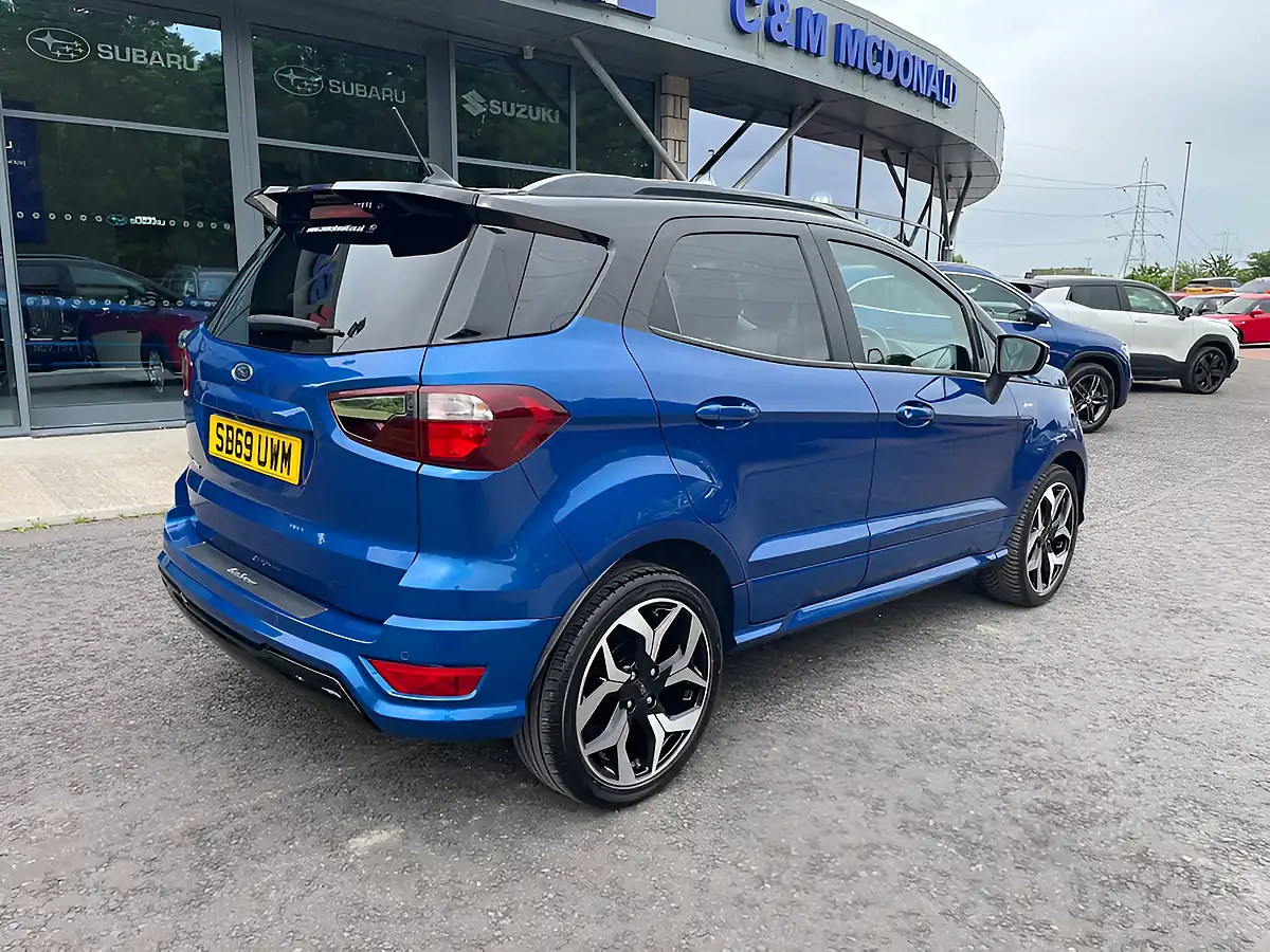 Used 2020 Ford Ecosport ST-Line Blue - Interior and Exterior details 9