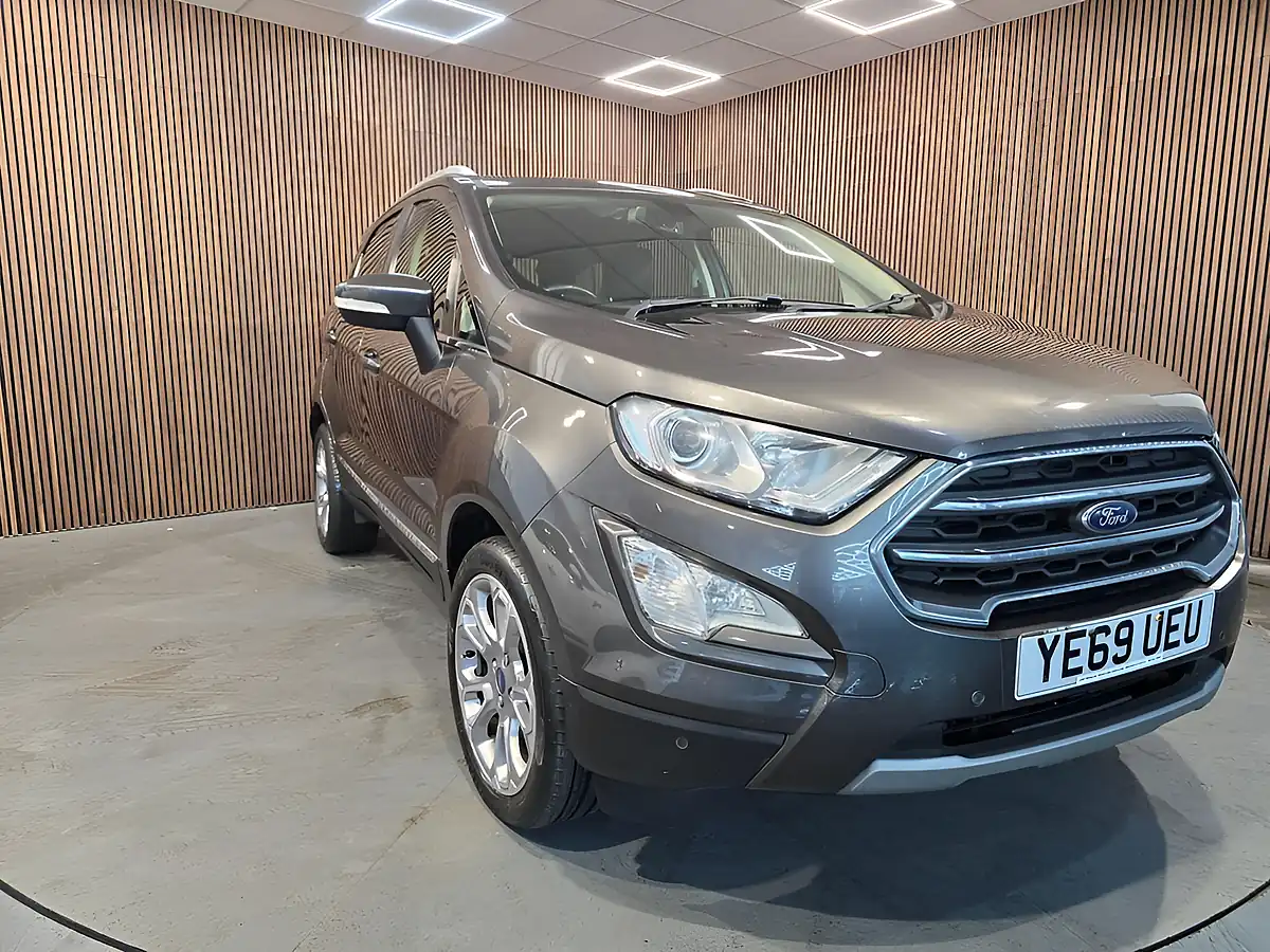 Used 2020 Ford Ecosport Titanium Grey - Front View